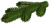 Ветка еловая 1шт 79=00
