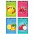Блокнот А7 40л гребень ArtSpace Colorful fruits