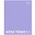 Тетрадь А5 80л гребень кл Hatber. NEWtone Neon. Лаванда пластик.обложка