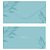 Конверт для денег MESHU "Aquamarine", 85*164мм, soft-touchh, фольга