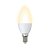 Volpe LED-C37-6W/WW/E14/FR/O Свеча теплый матовый
