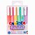 Набор текстовыделителей 6шт CARIOCA (Италия) АССОРТИ, "Pastel", линия 1-5 мм