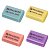 Ластик BRAUBERG "Pastel Mini", 27х18х10 мм, ассорти пастельных цветов, экологичный ПВХ