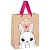 Пакет бумажный НГ 18*23*10см MESHU "Funny bunny", отд. фольгой, крафт