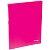 Папка c пружинным скоросшивателем Berlingo "Neon", 17мм, 700мкм, неоновая розовая
