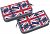 Пенал ErichKrause British Flag 110*205*25мм