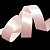 Лента атласная 1" (25мм) цв.3053 св.розовый IDEAL 1м/уп.27,4 м