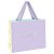 Пакет подарочный 32*26*12см MESHU "Lavender color", отд. фольгой, матовая ламинация