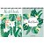 Скетчбук-блокнот для акварели 20л. А5 на гребне ArtSpace "Tropiccal plants", 180г/м2
