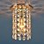 Точечный свет-208 LEd  золото/прозрачный